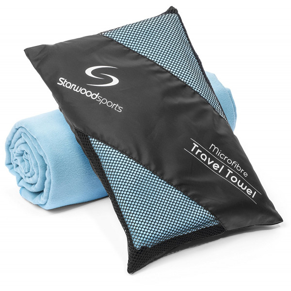 Microfibre Travel Towel, Gym - Camping - Swimming - Yoga and Pilates